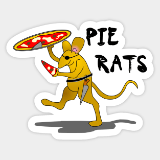 Pirate Pie Rats Sticker